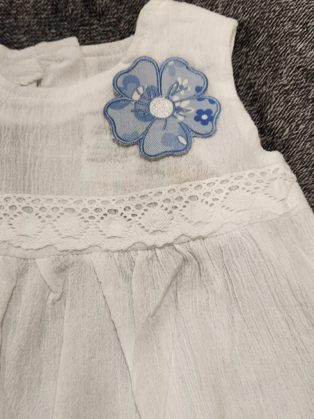 Cradle Togs - Baby Girls' 3-Pc Blue Floral Pant Set